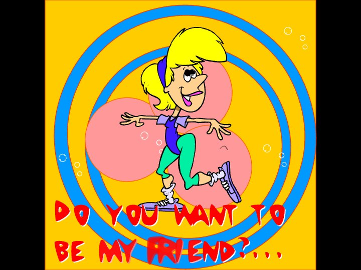 Do You Want To Be My Friend eCard - free Friendship greeting card