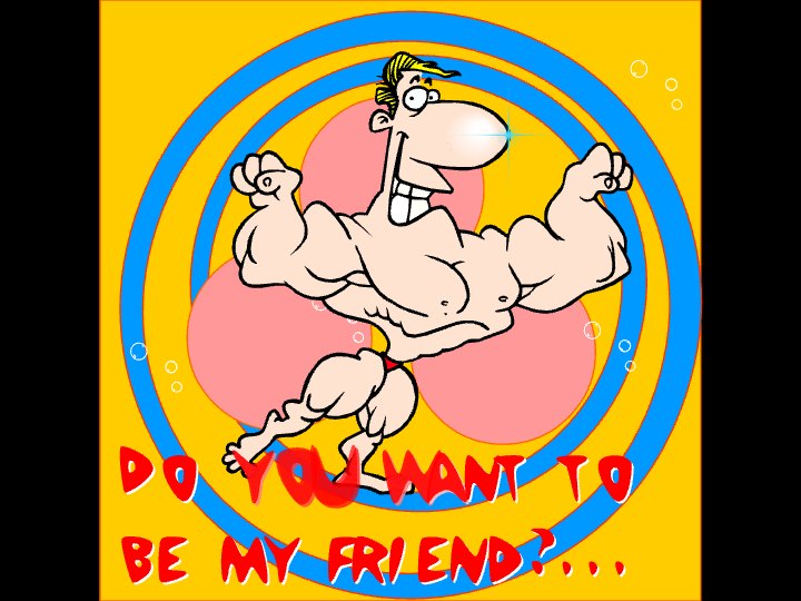 Will You Be My Friend eCard - free Friendship greeting card