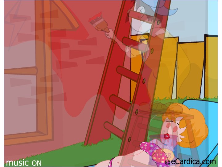 Summer Paint Touch-Up eCard - free Summer greeting card