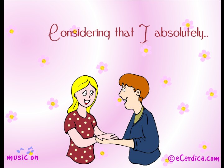 I Absolutely Adore You eCard - free Family greeting card
