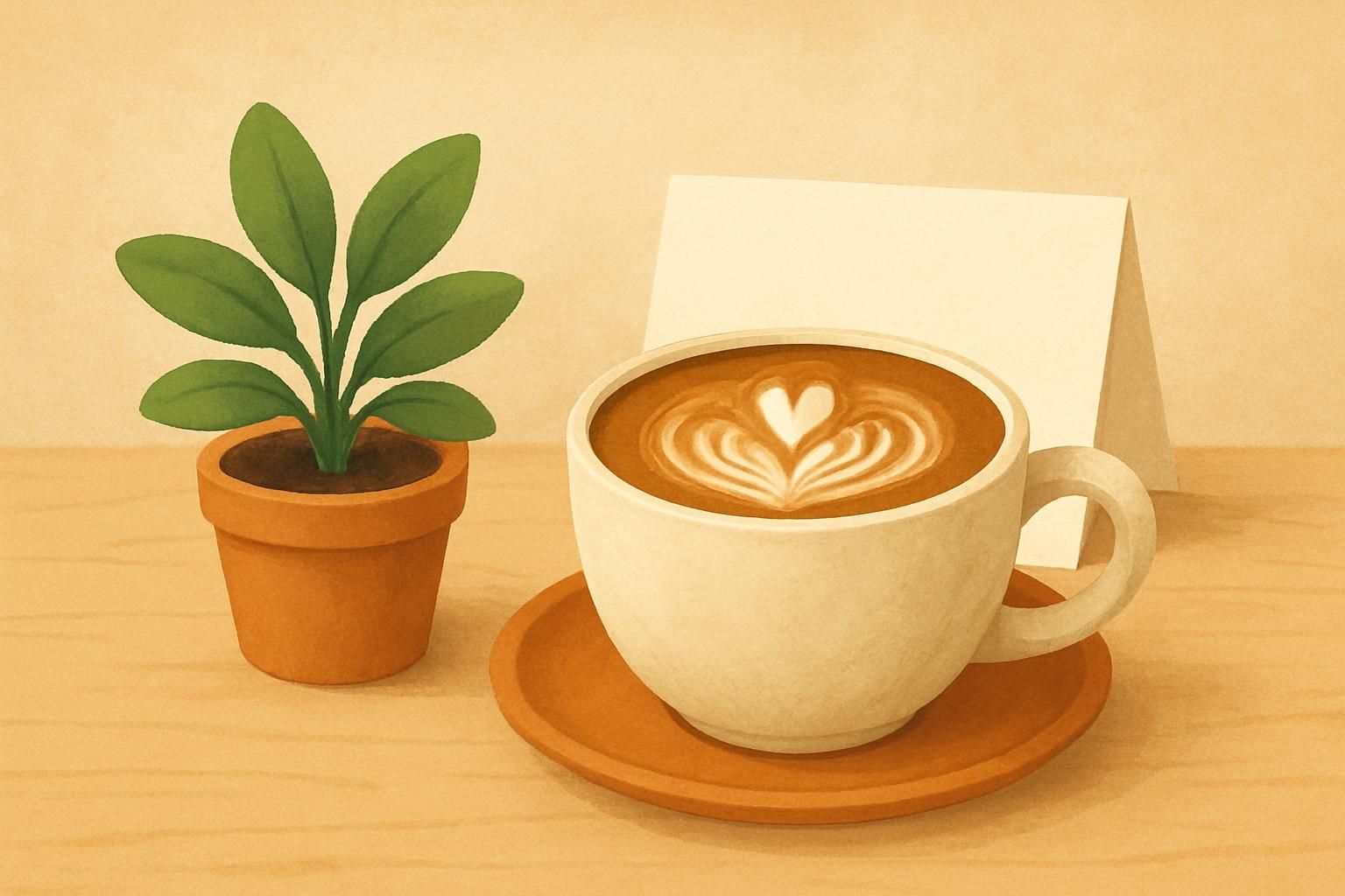 Coffee and Gratitude eCard - free Admin Professionals Day greeting card