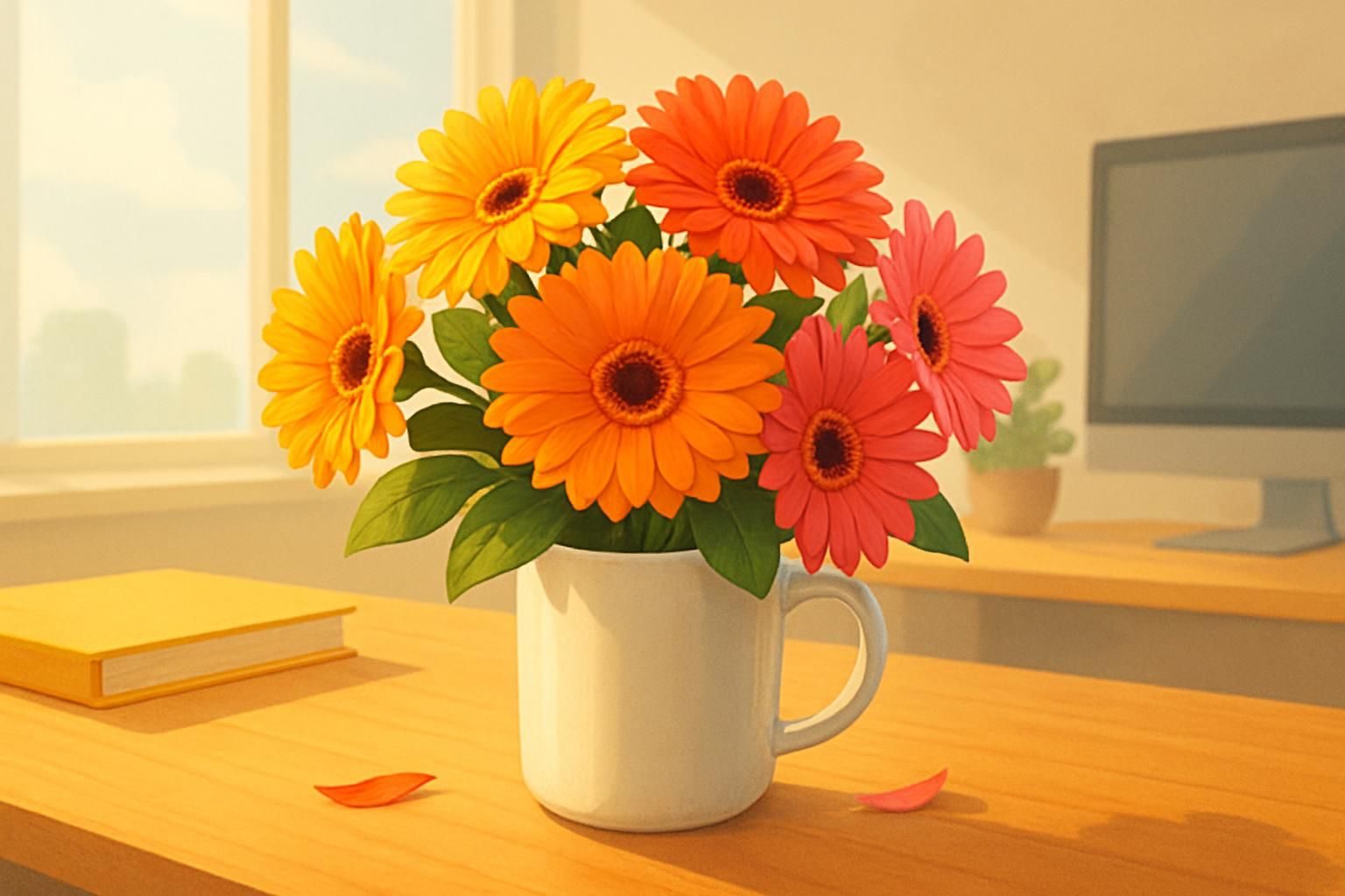 Office Bouquet eCard - free Admin Professionals Day greeting card