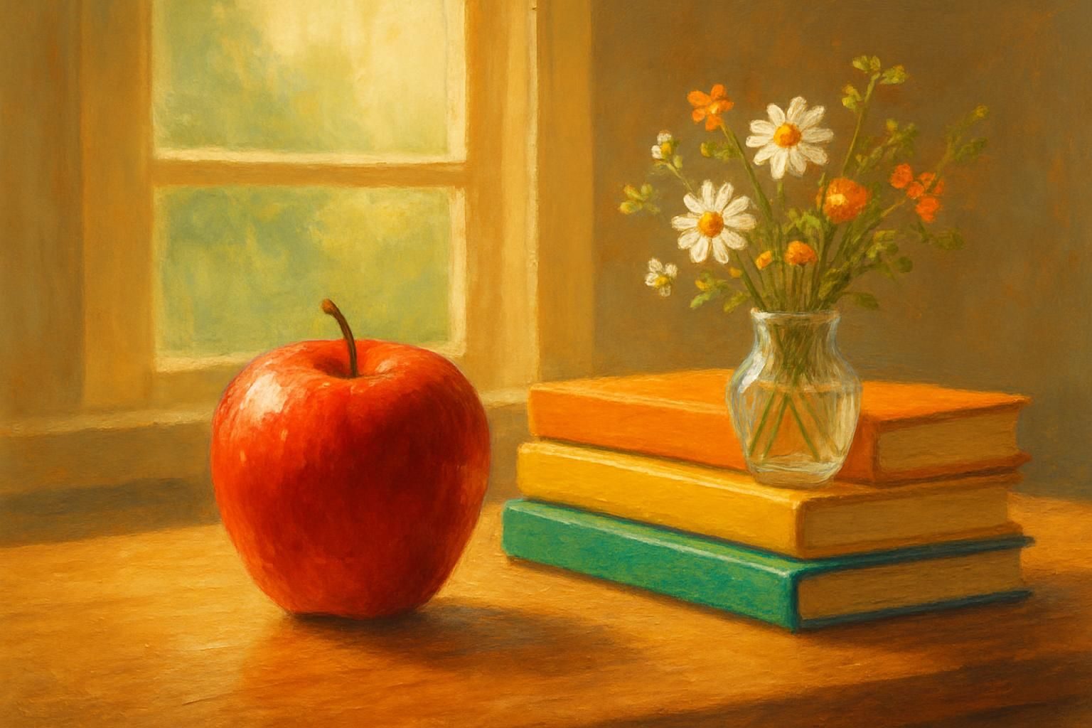 An Apple for Teacher eCard - free Teacher Appreciation greeting card