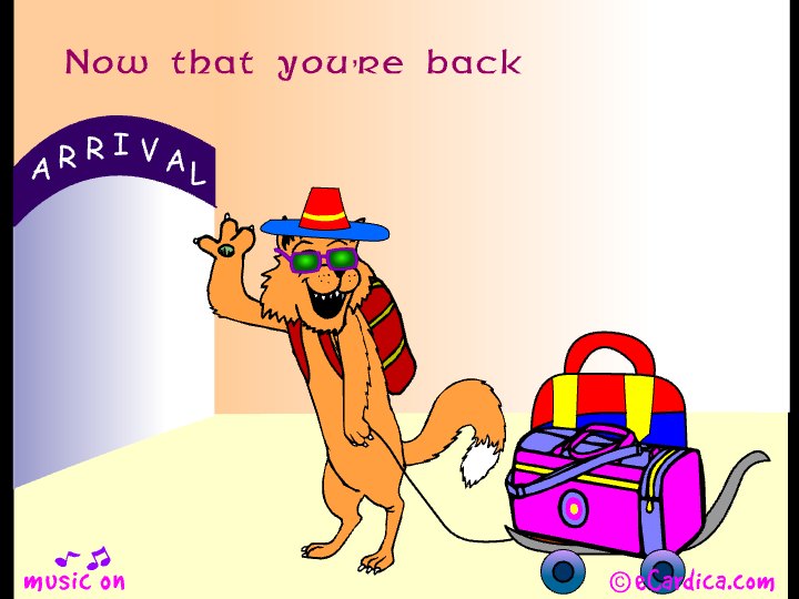 Welcome Back From Vacation