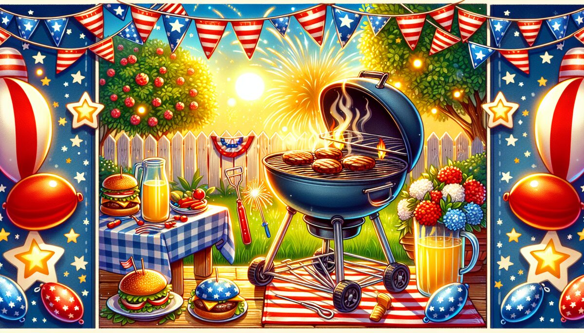 Backyard BBQ eCard - free Fourth of July greeting card