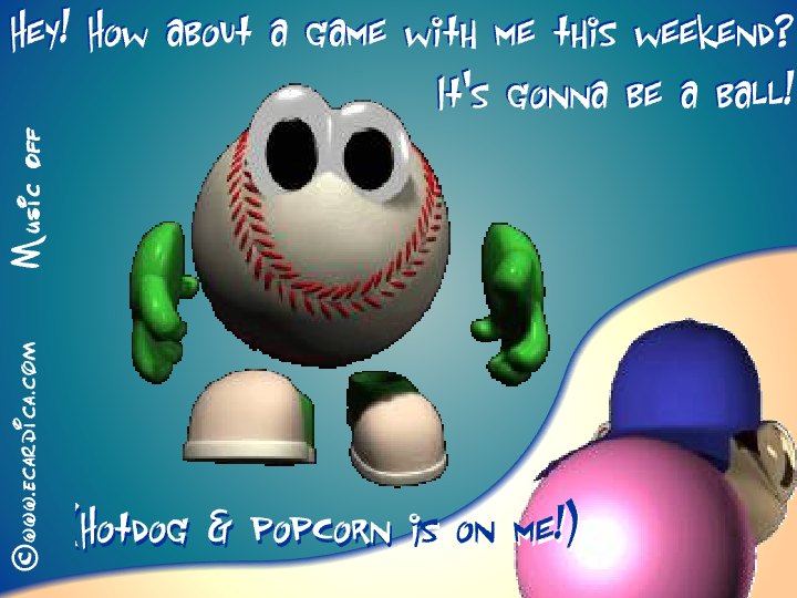 Baseball Buddy Game Invite