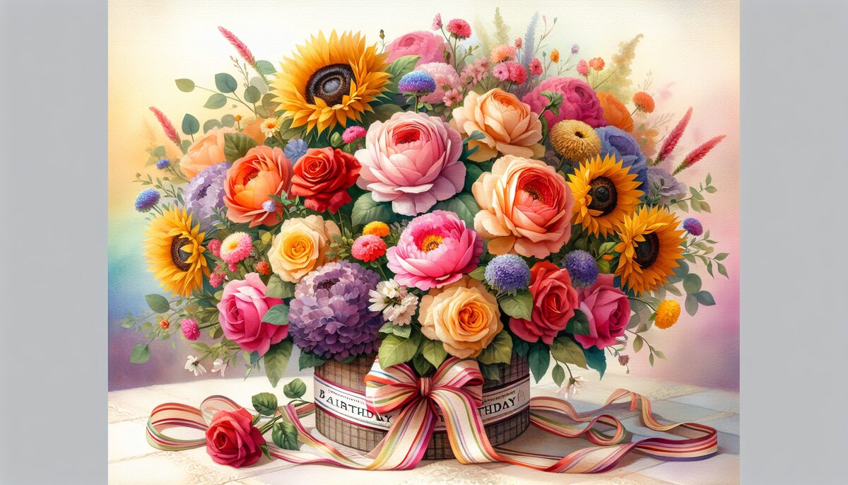 Birthday Blooms eCard - free Birthday greeting card