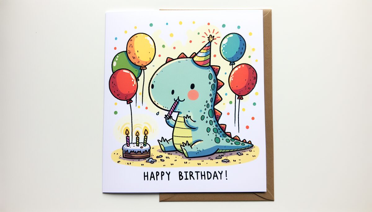Birthday Dinosaur eCard - free Funny greeting card