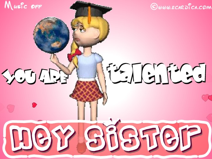 Talented Sister Graduate