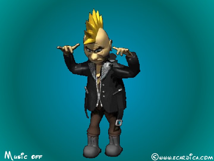 Cool Punk Rocker Son