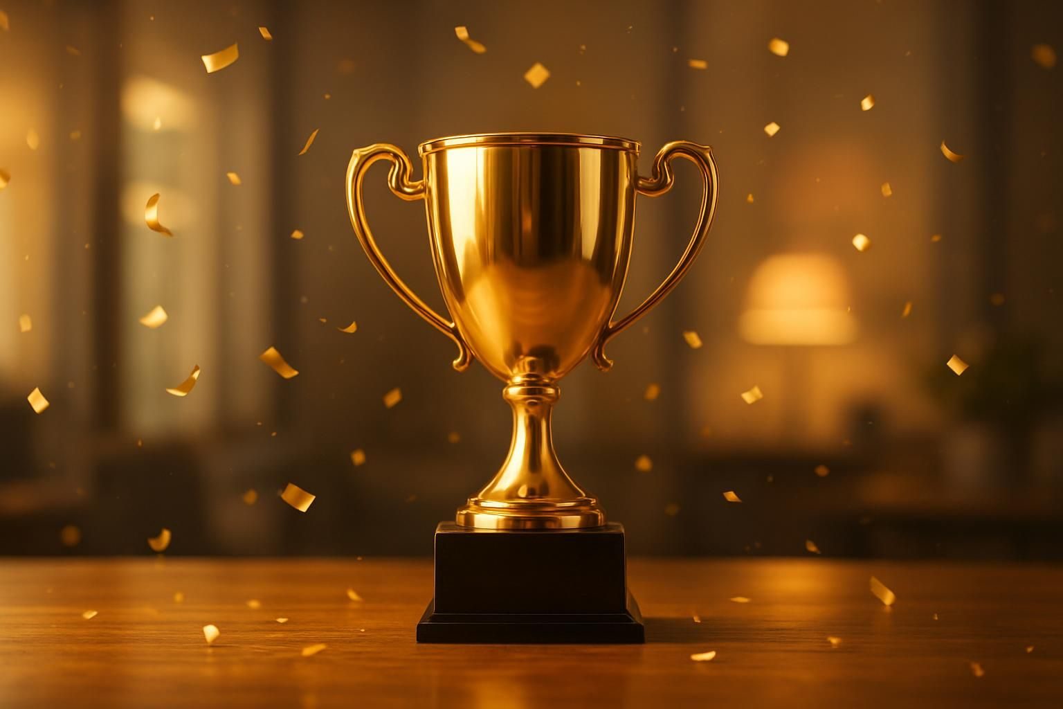 Milestone Trophy eCard - free Business & Office greeting card