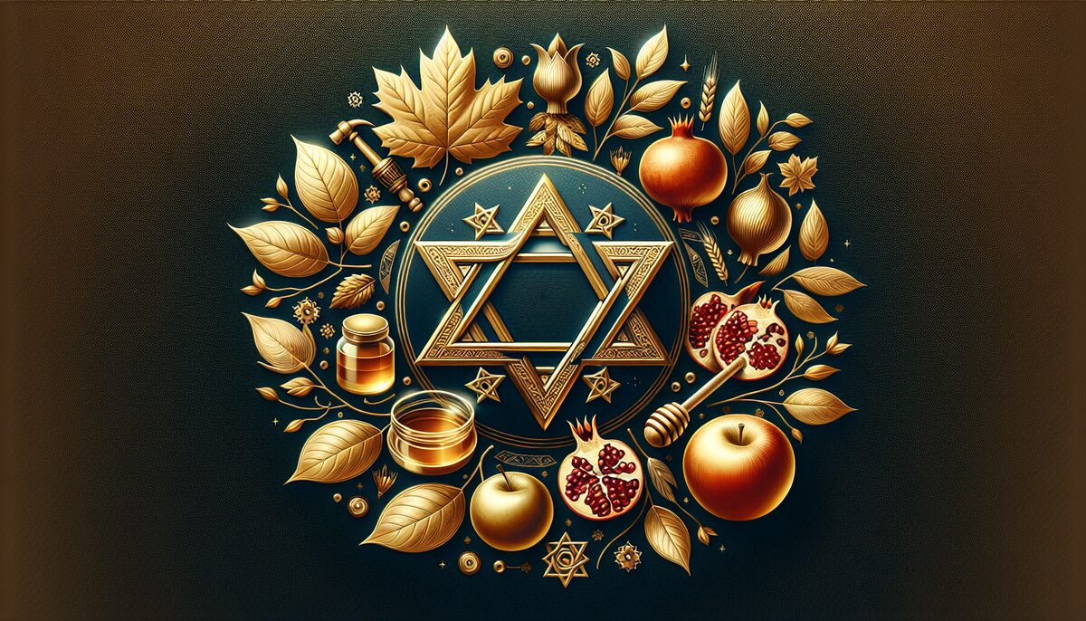 Blessings for the Year eCard - free Rosh Hashanah greeting card