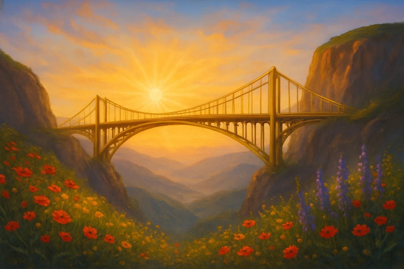 Bridge Builder eCard - free Boss's Day greeting card