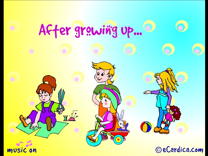 Brothers After Growing Up eCard - free Family greeting card