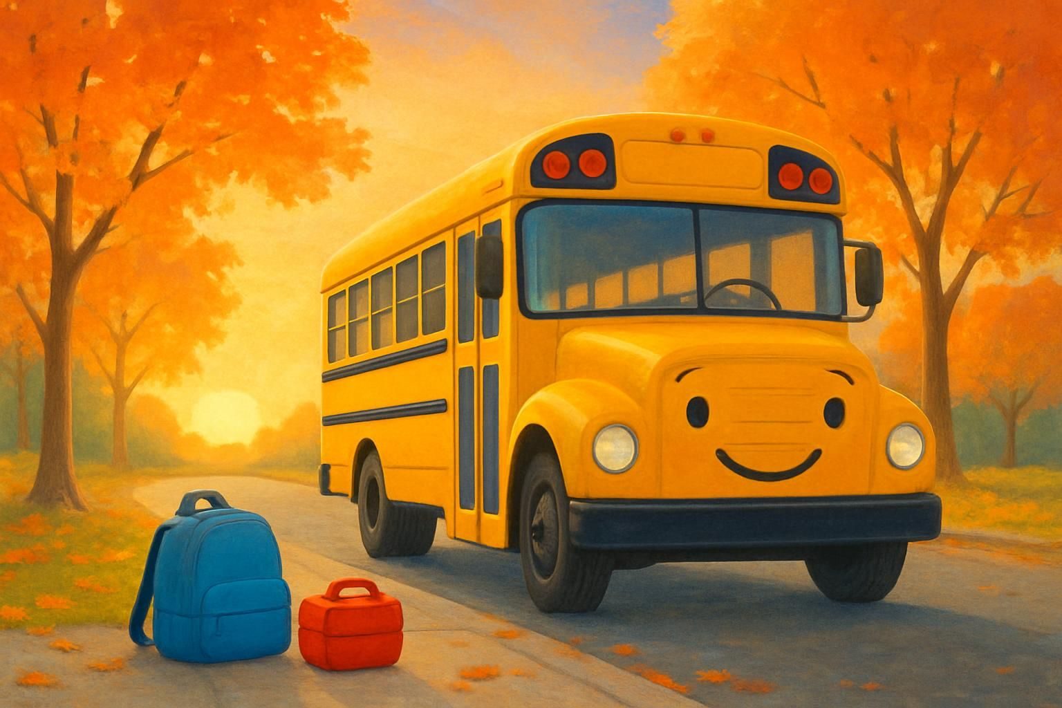 Back to School Morning eCard - free Back to School greeting card