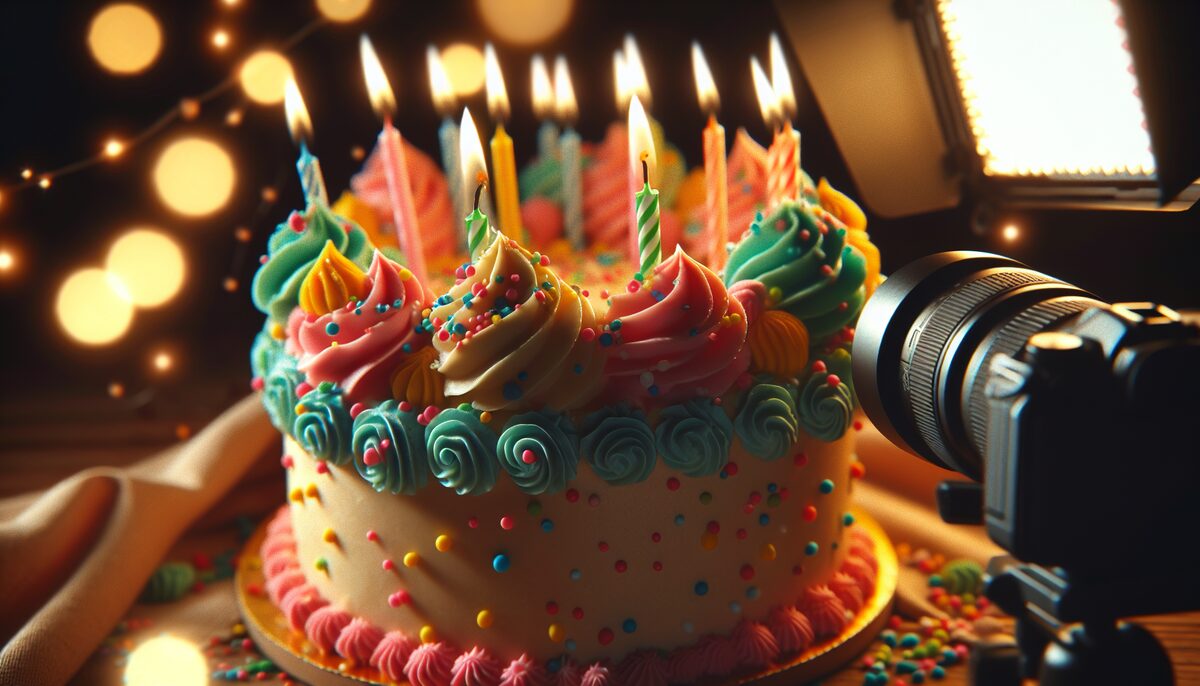 Cake & Candles eCard - free Birthday greeting card