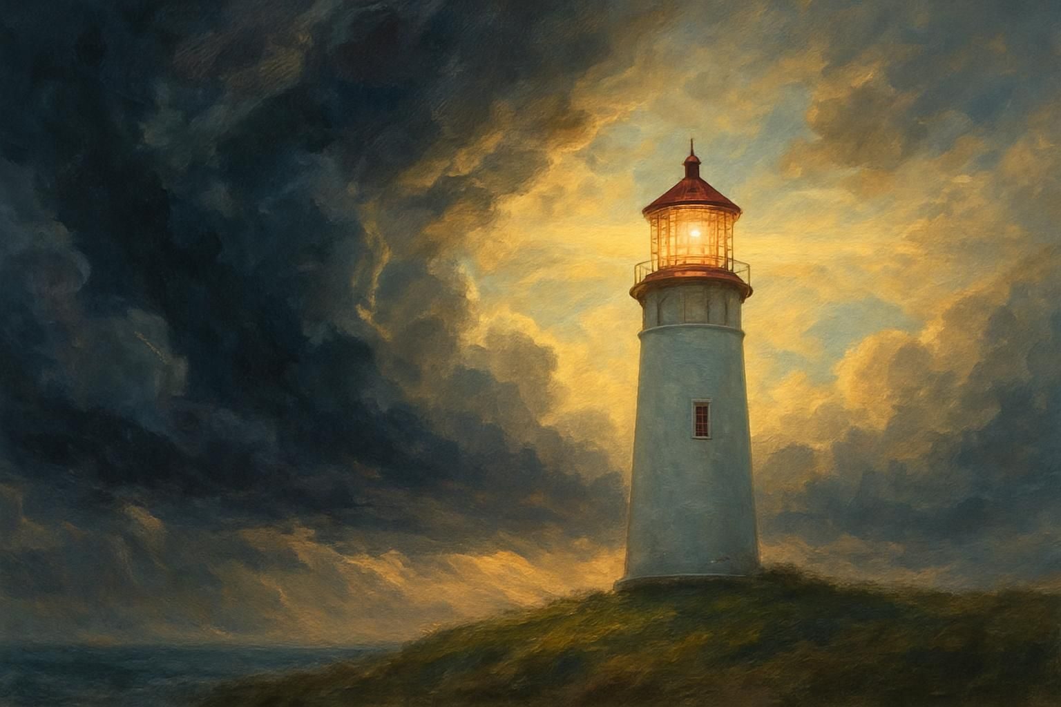 Calm in the Storm eCard - free Boss's Day greeting card
