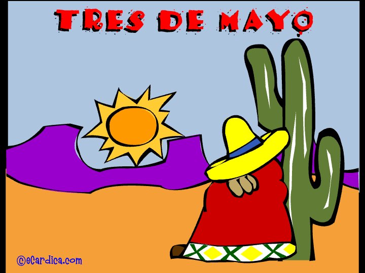 Desert Siesta Cinco de Mayo eCard - free Cinco de Mayo greeting card