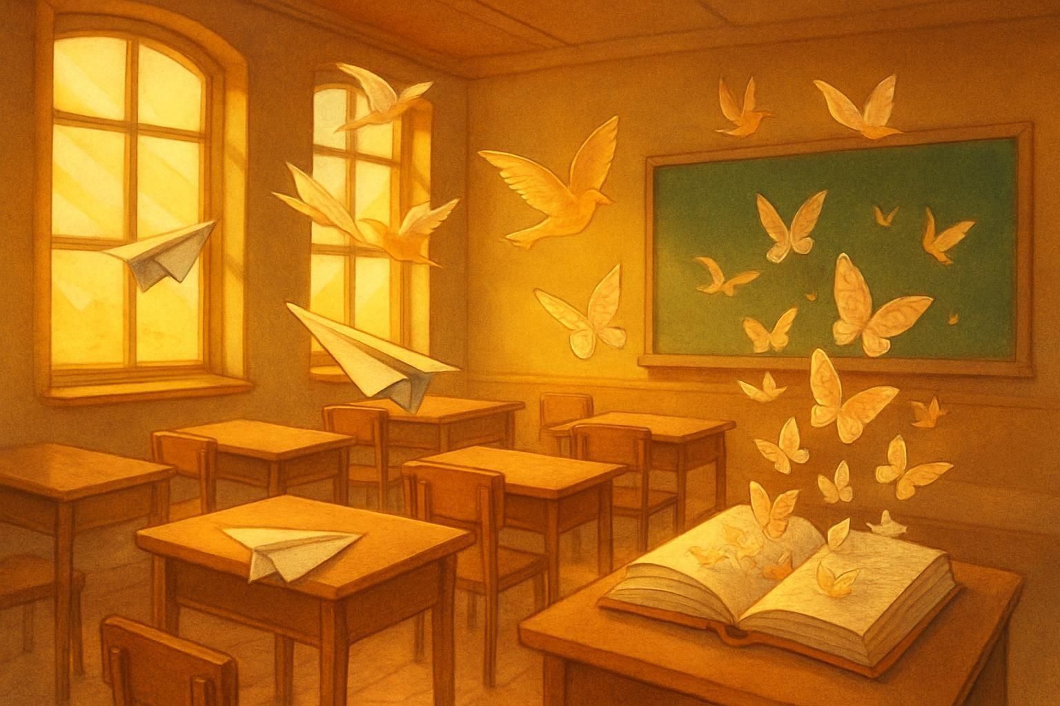 Classroom of Wonder eCard - free Teacher Appreciation greeting card