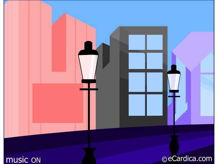 Distant Hug City Lights From Daughter
