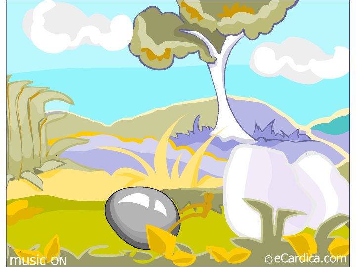 Easter Egg In Spring Meadow eCard - free Easter greeting card