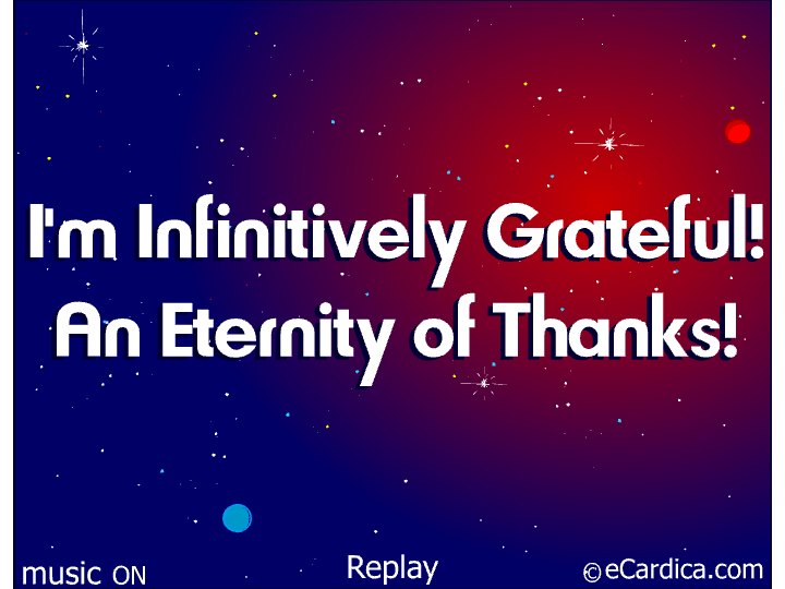 Eternity Of Thanks Stars
