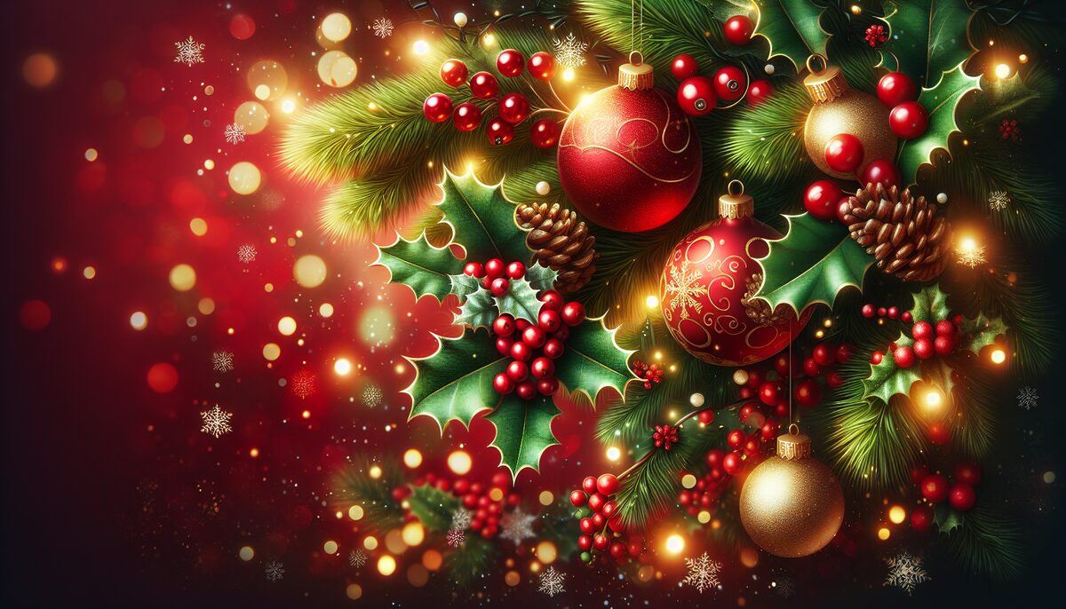 Festive Joy eCard - free Holiday greeting card