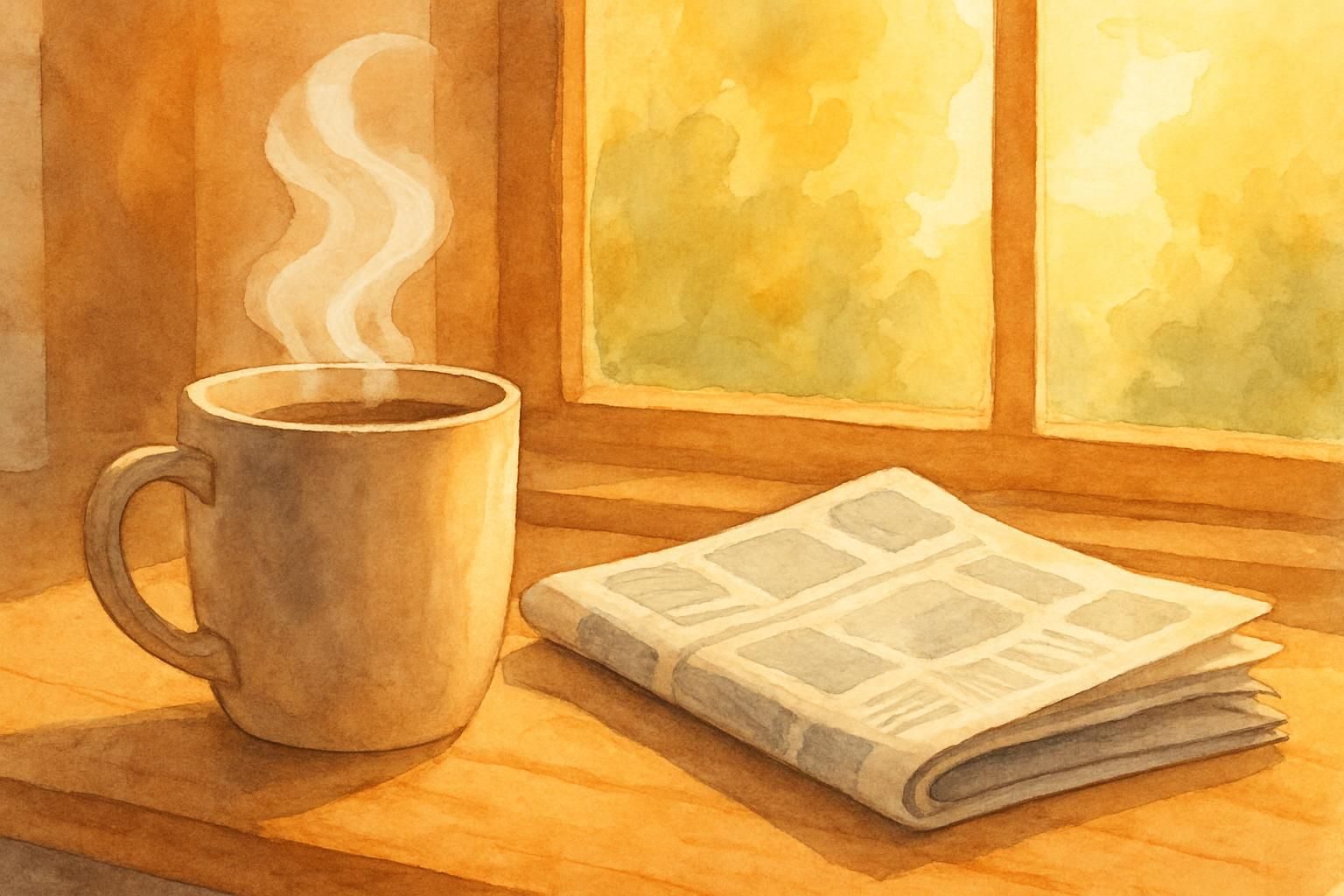 Quiet Morning eCard - free For Him greeting card