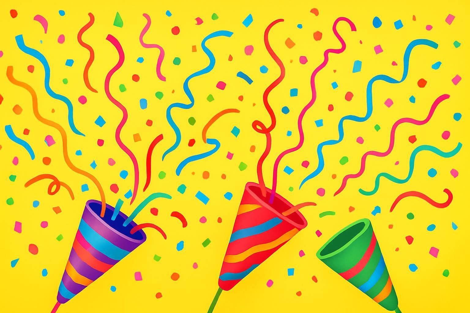 Party Poppers eCard - free Fun & Quirky Days greeting card