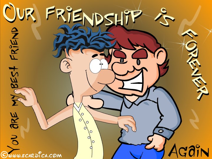 Our Friendship Is Forever eCard - free Friendship greeting card