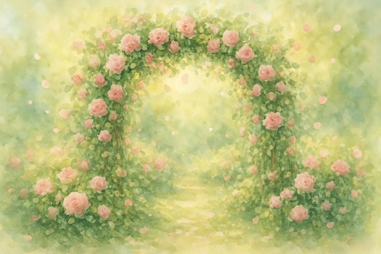 Garden Wedding Bliss Wedding eCard