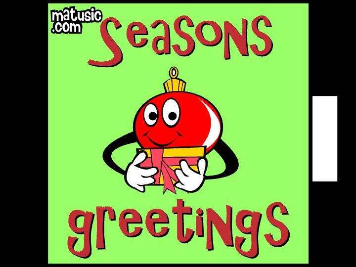 Seasons Greetings Ornament Gift eCard - free Holiday greeting card