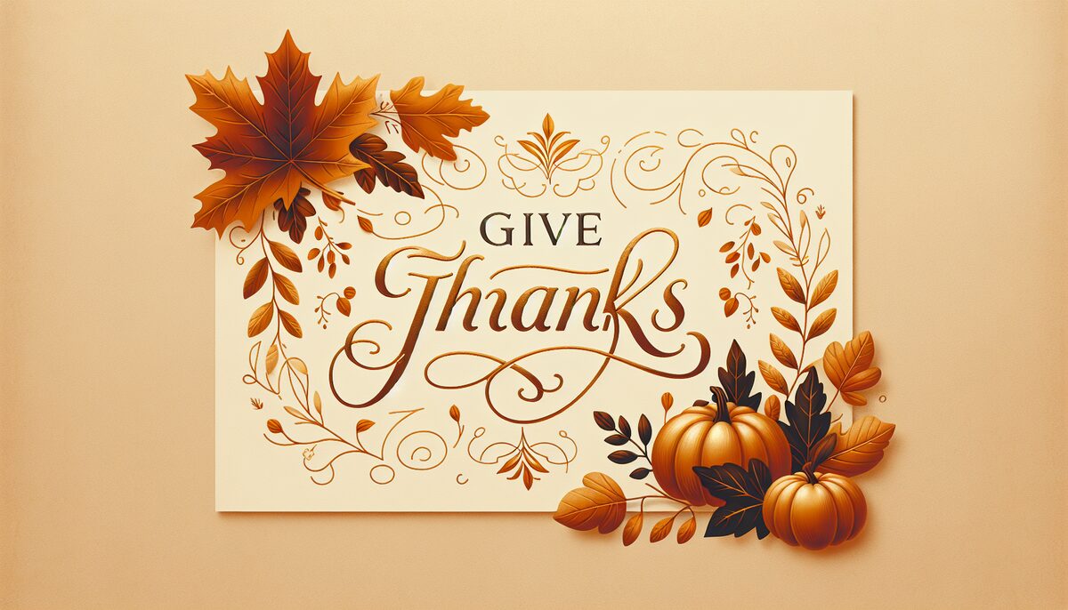Give Thanks eCard - free Thanksgiving greeting card
