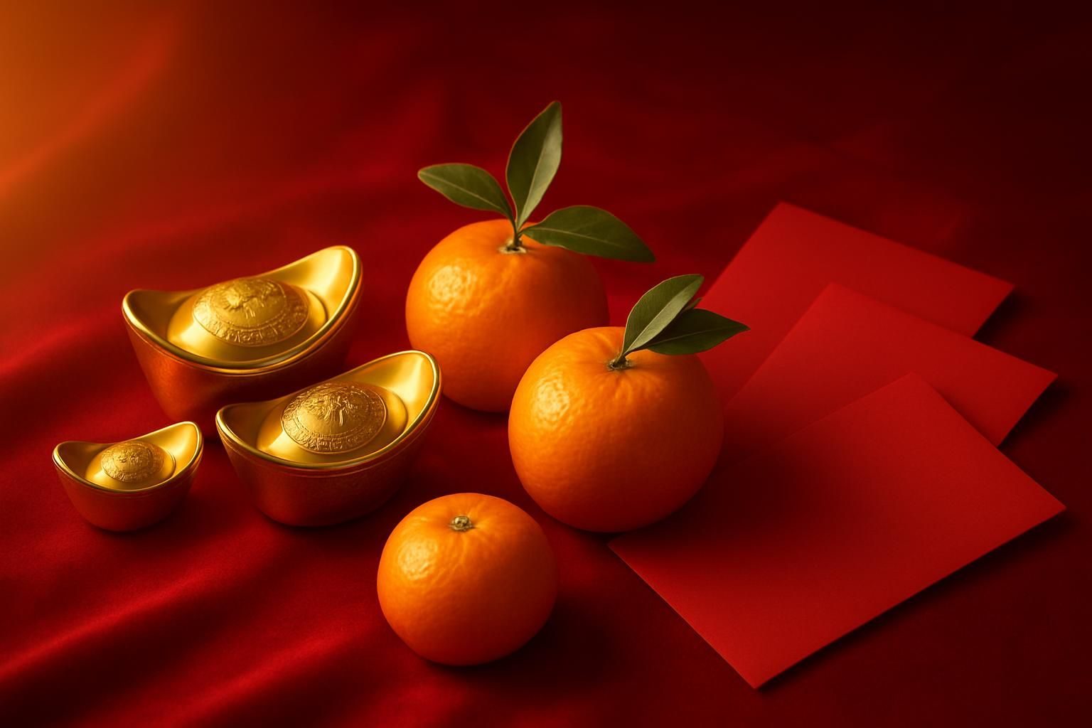Golden Fortune eCard - free Lunar New Year greeting card