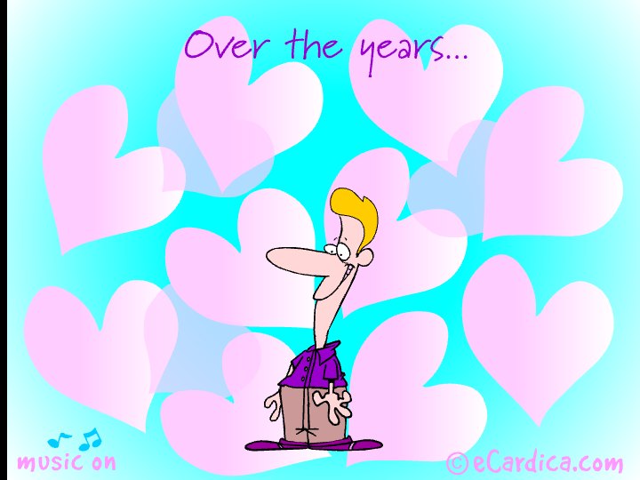 Over The Years Wife Birthday