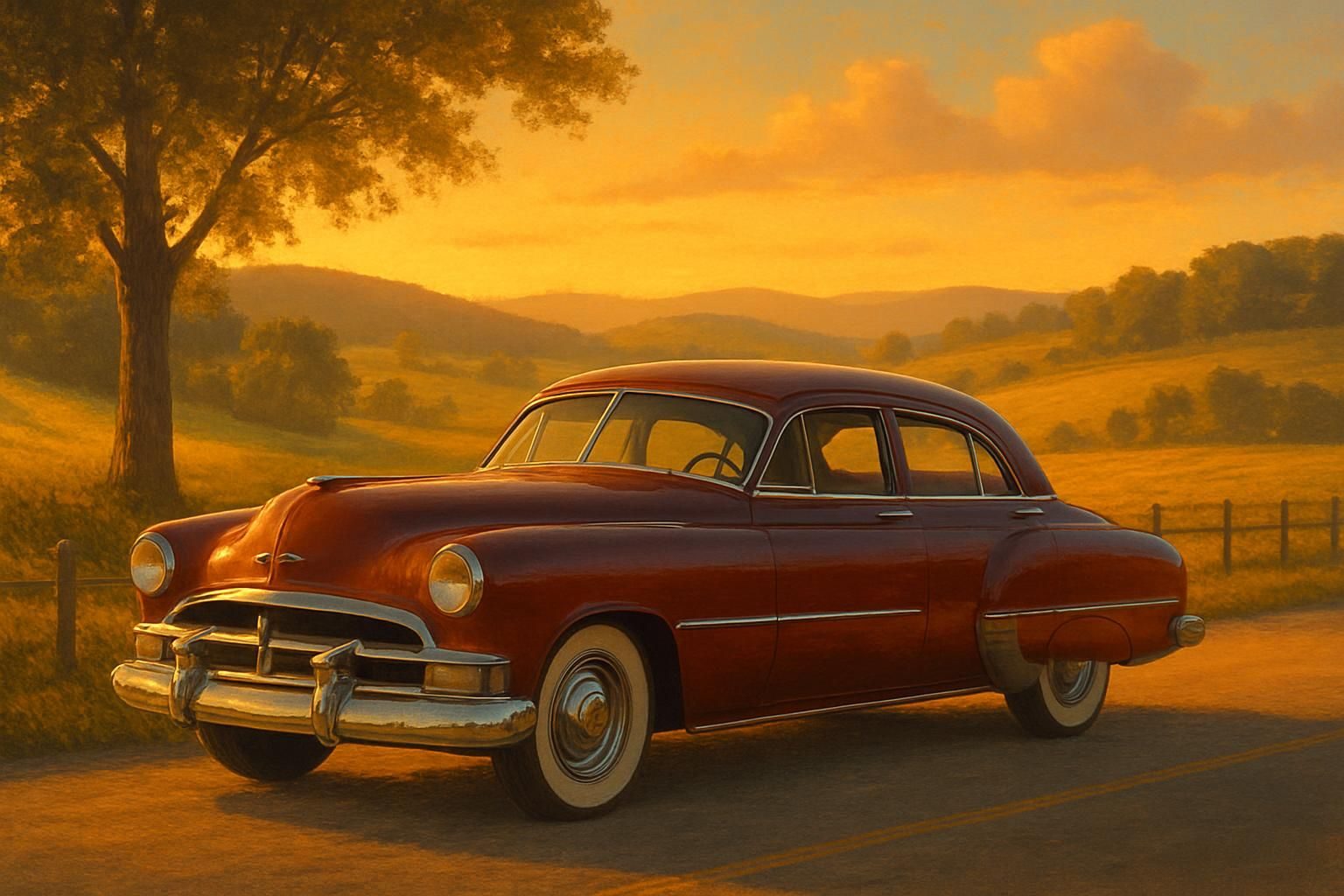 Sunday Drive eCard - free Grandpa Birthday greeting card