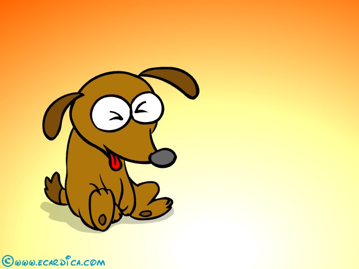 Cheer Up Sad Puppy eCard - free Encouragement greeting card