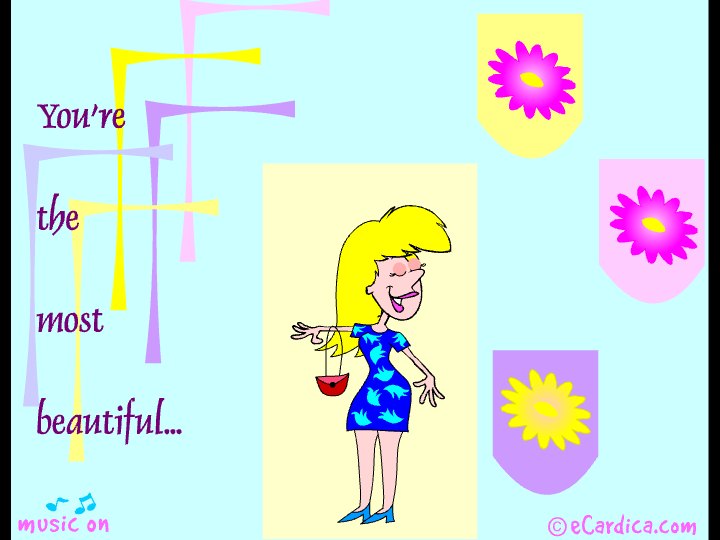 You're The Most Beautiful Mom