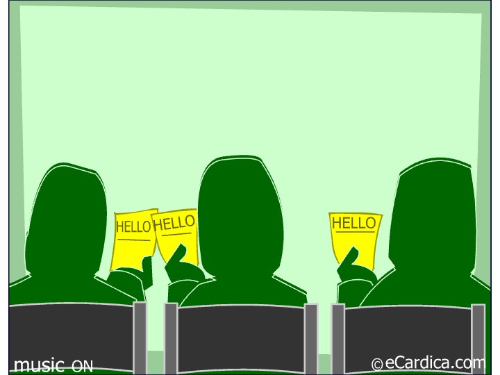 Highly Recommended Hello eCard - free Just Because greeting card