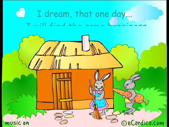 Dreaming Of The Same Love eCard - free Anniversary greeting card