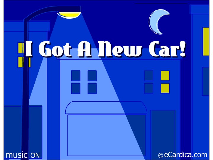 What A Steal New Car Congrats eCard - free New Car greeting card