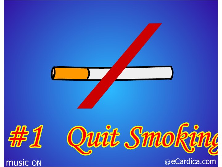 Keep Your Heart In Shape eCard - free Quit Smoking greeting card