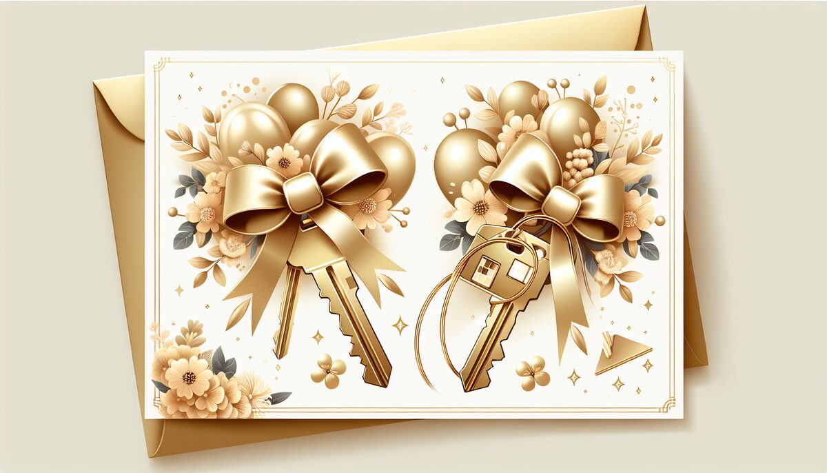 Keys to Happiness eCard - free New Home greeting card