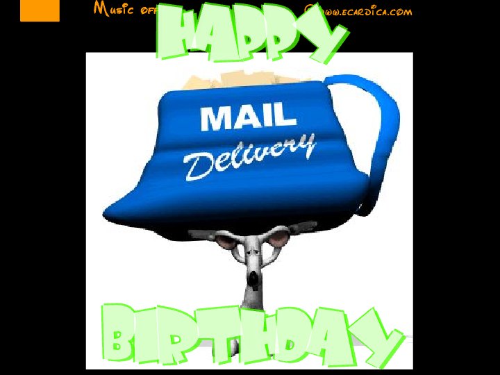 Special Mail Delivery Birthday eCard - free Best Friend Birthday greeting card