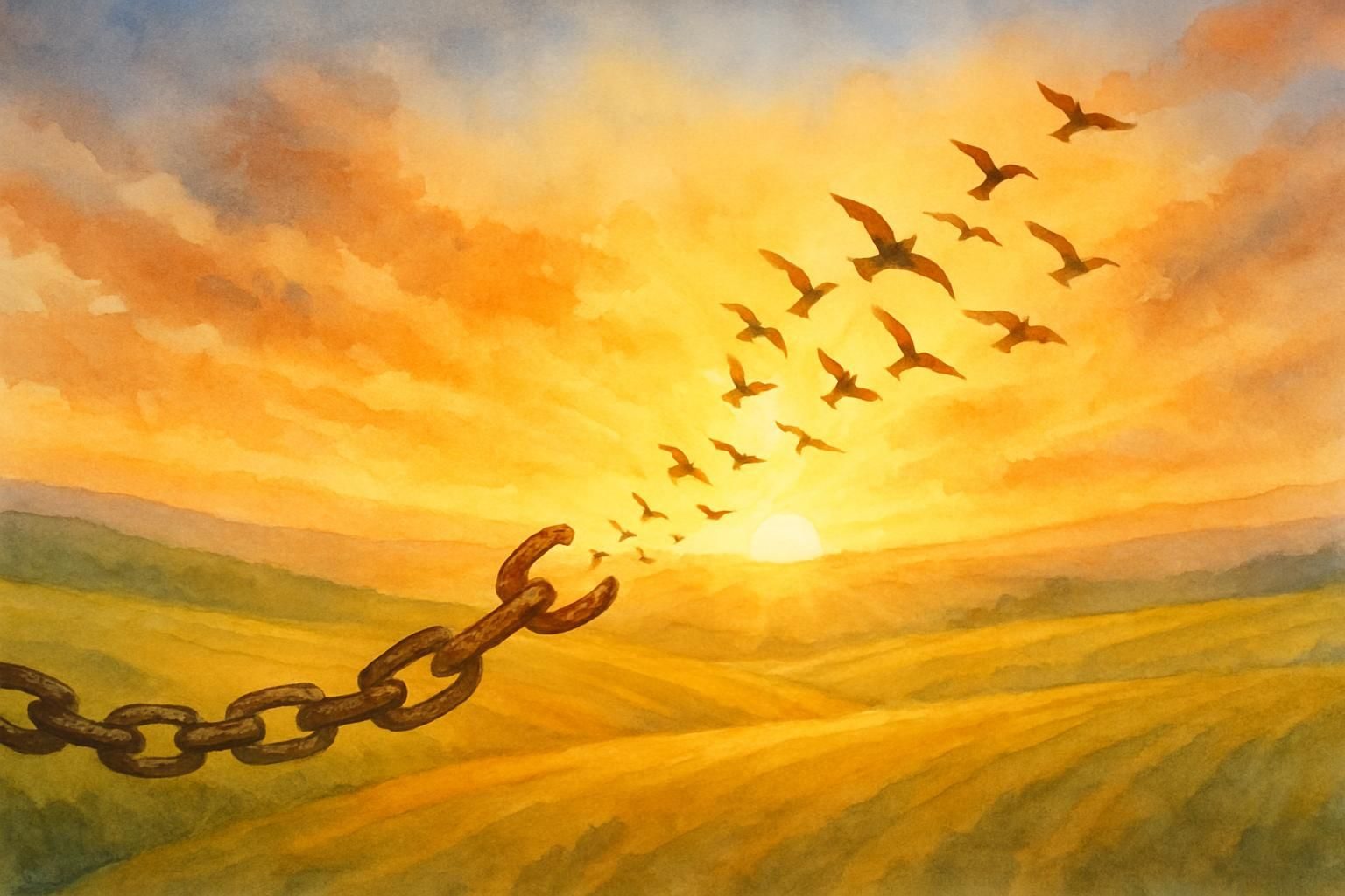 Liberation Sunrise Juneteenth eCard