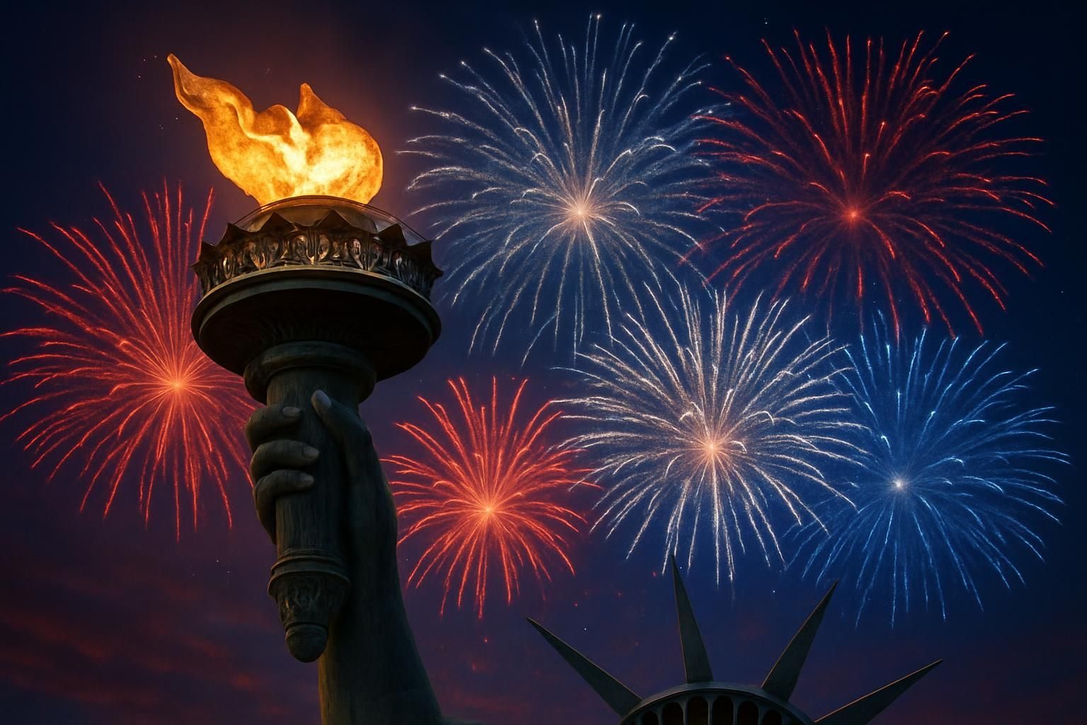 Liberty's Torch Fourth of July eCard
