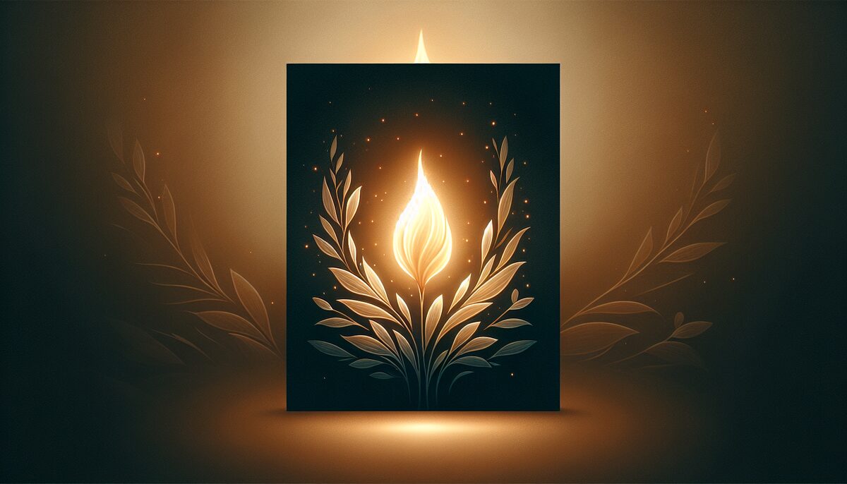Light in Darkness eCard - free Sympathy greeting card