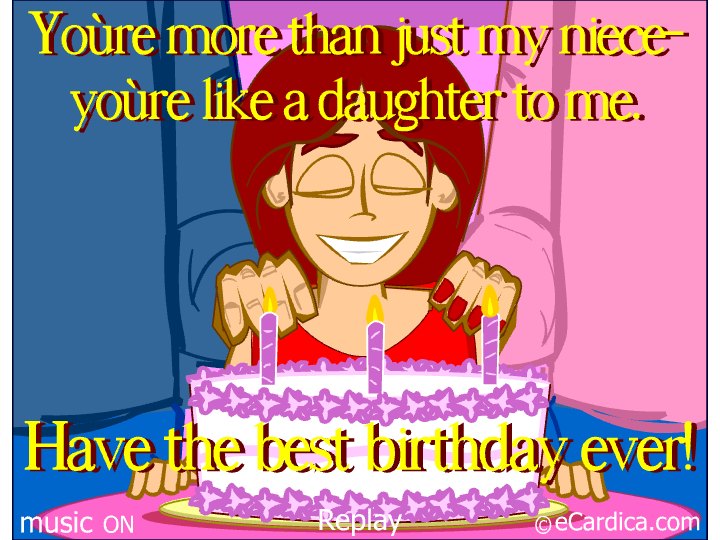 Niece Like A Daughter Birthday