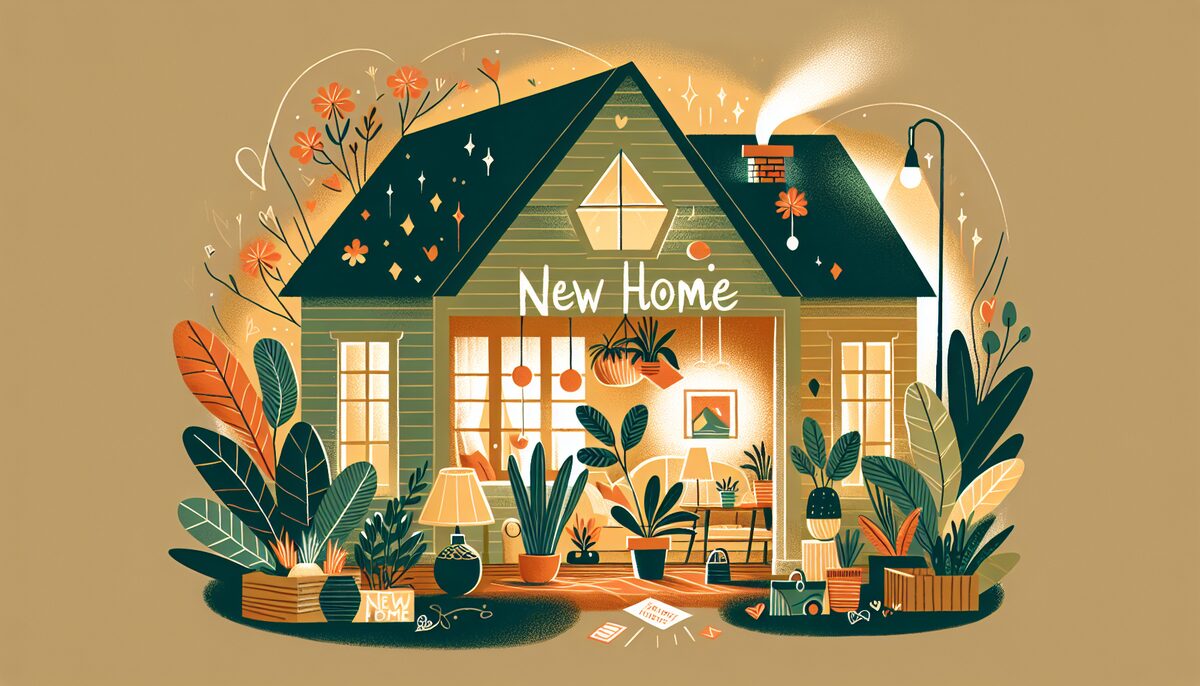 Making It a Home eCard - free New Home greeting card
