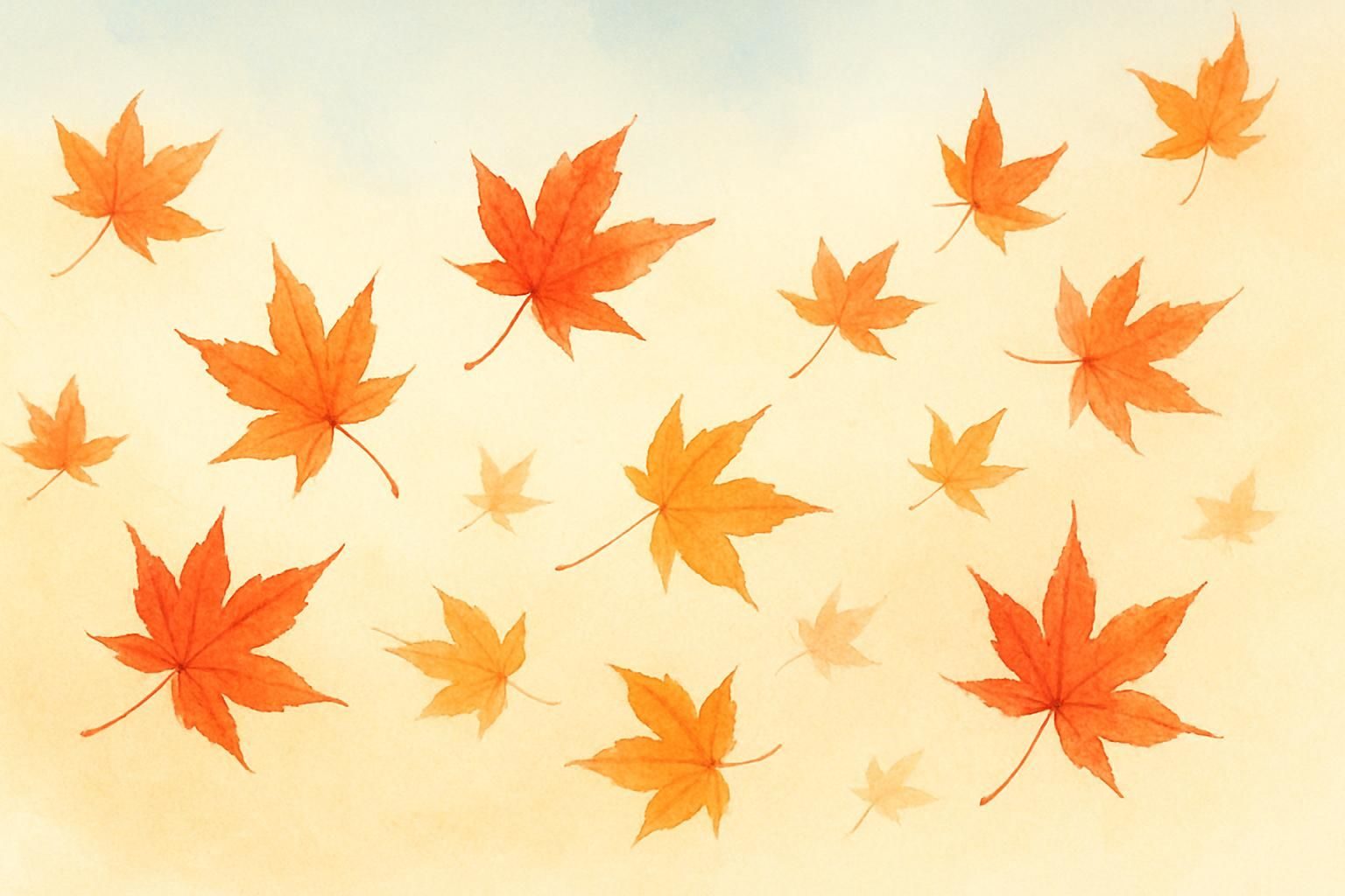 Maple Breeze Autumn eCard